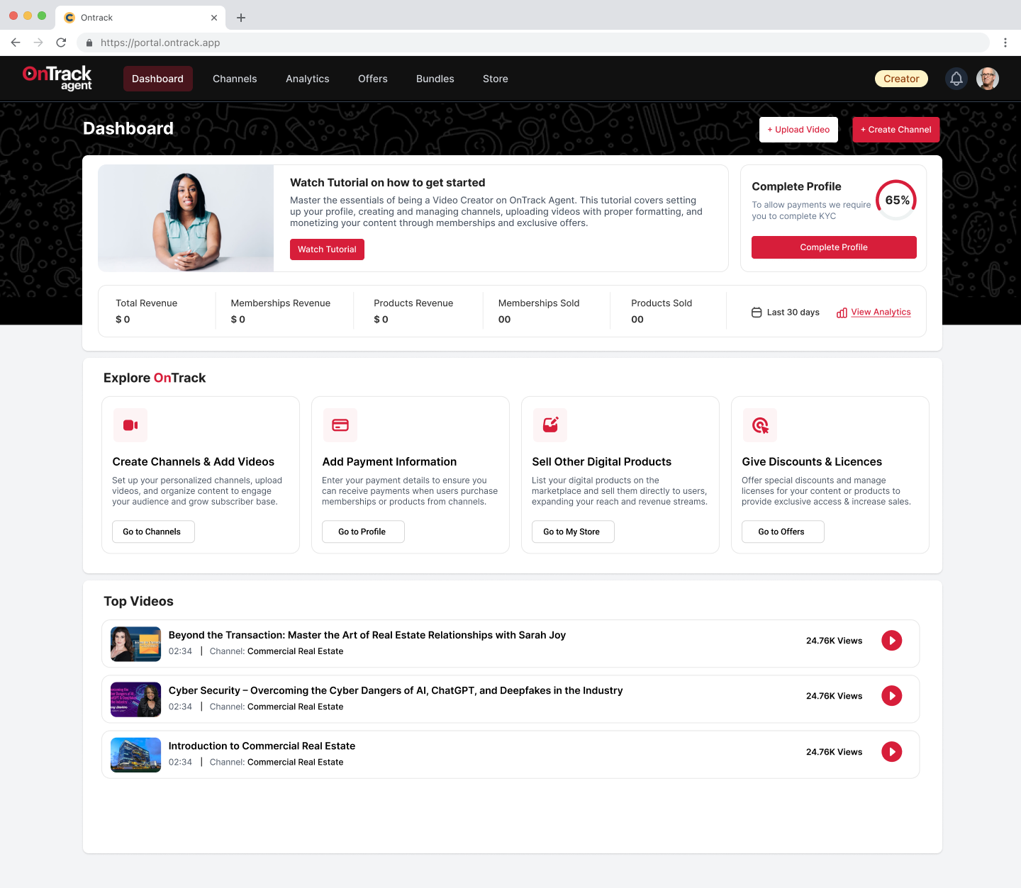 Platform Dashboard