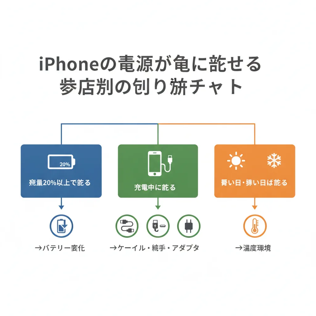 iPhoneの電源が急に落ちる原因と直し方｜残量あるのに落ちる時の対処法 – 画像3