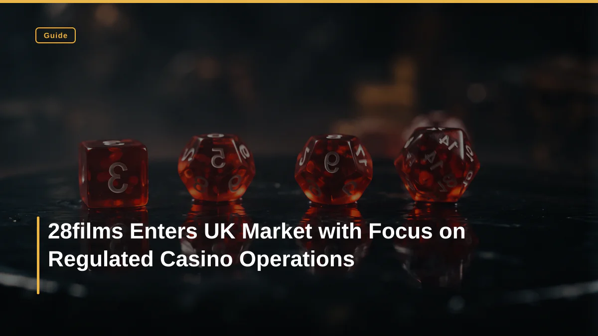 28films Enters UK Market with Focus on Regulated Casino Operations