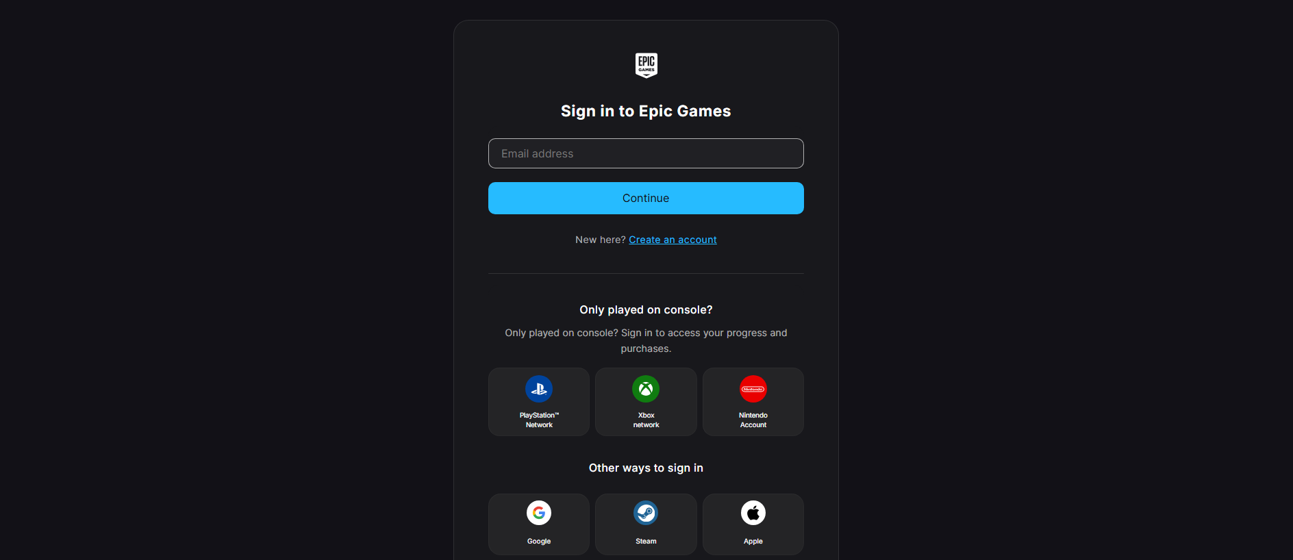 Forensic screenshot of epicgames.my showing the phishing page layout