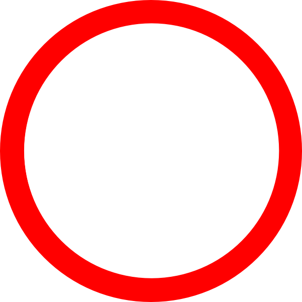 useless red circle