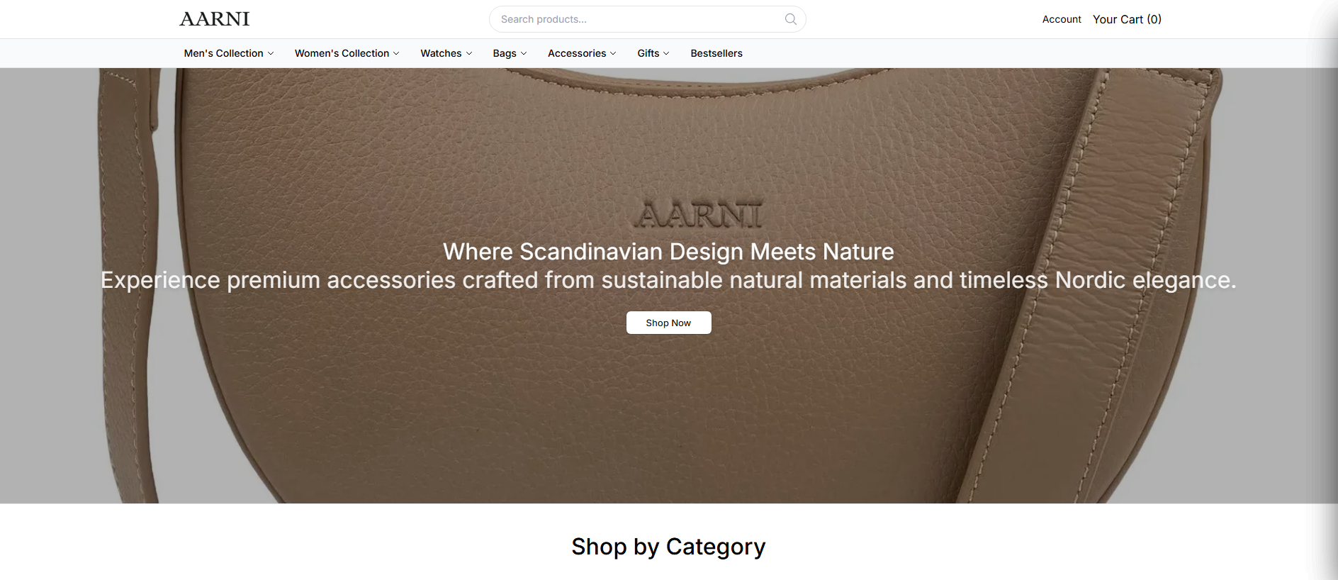 Stored capture of aarniwood.shop