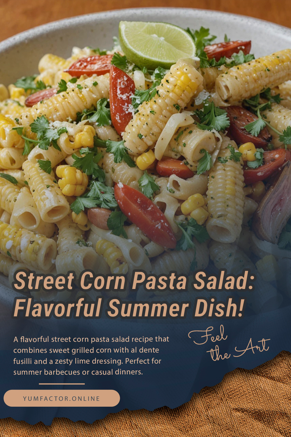 Street Corn Pasta Salad: Flavorful Summer Dish!