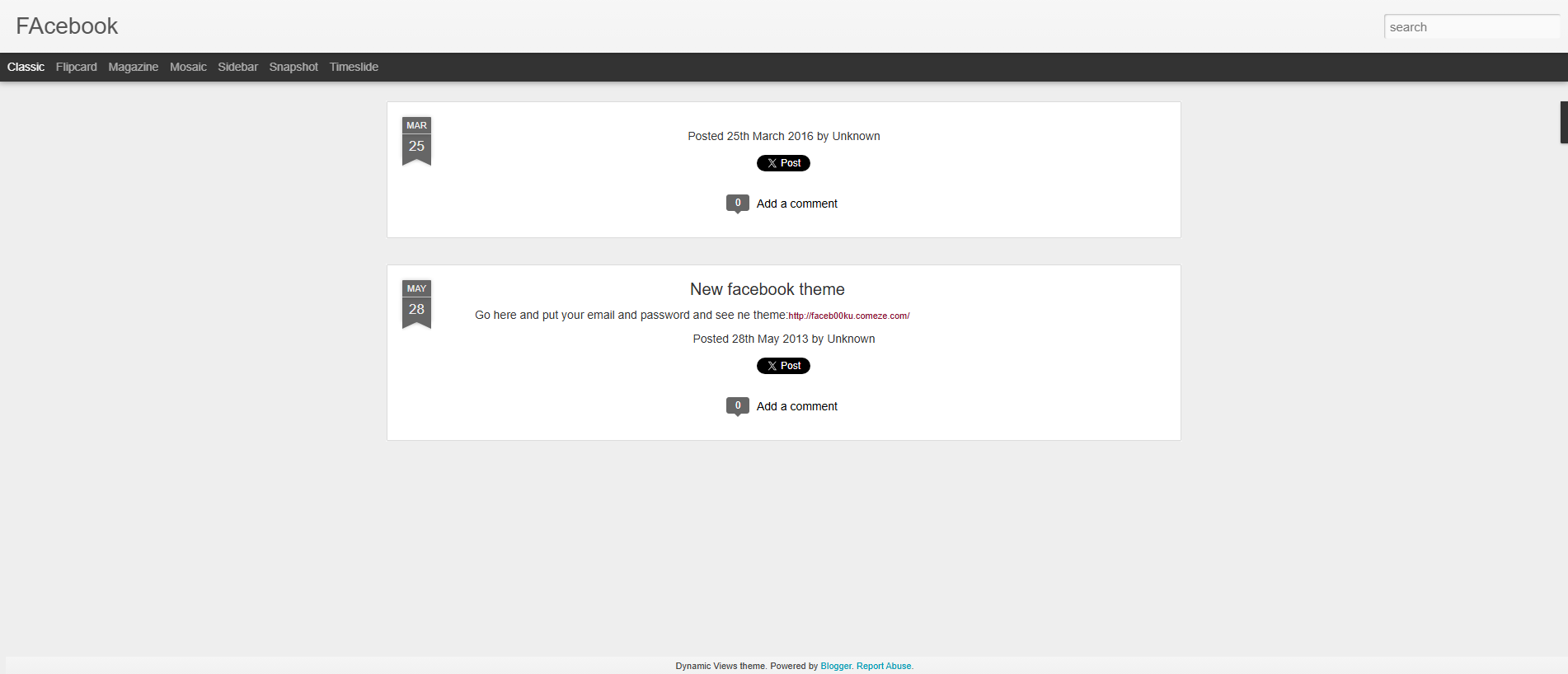 Forensic screenshot of ffacebooklogin.blogspot.com showing the phishing page layout