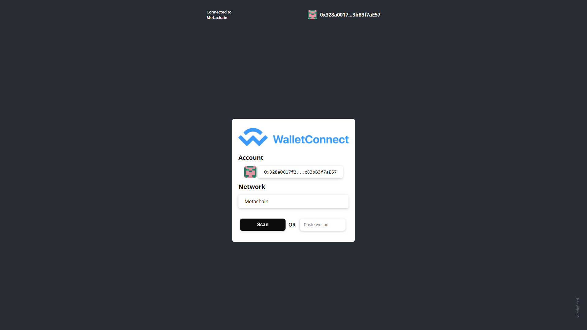 Forensic screenshot of [REDACTED] showing the phishing page layout