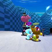 Bubbles-in-face
