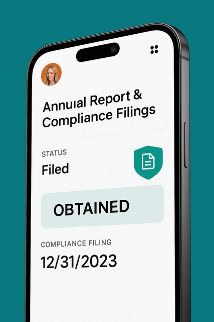 Professional woman working on laptop