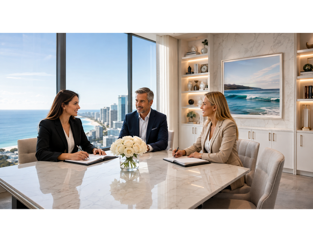 LUXE professional real estate meeting