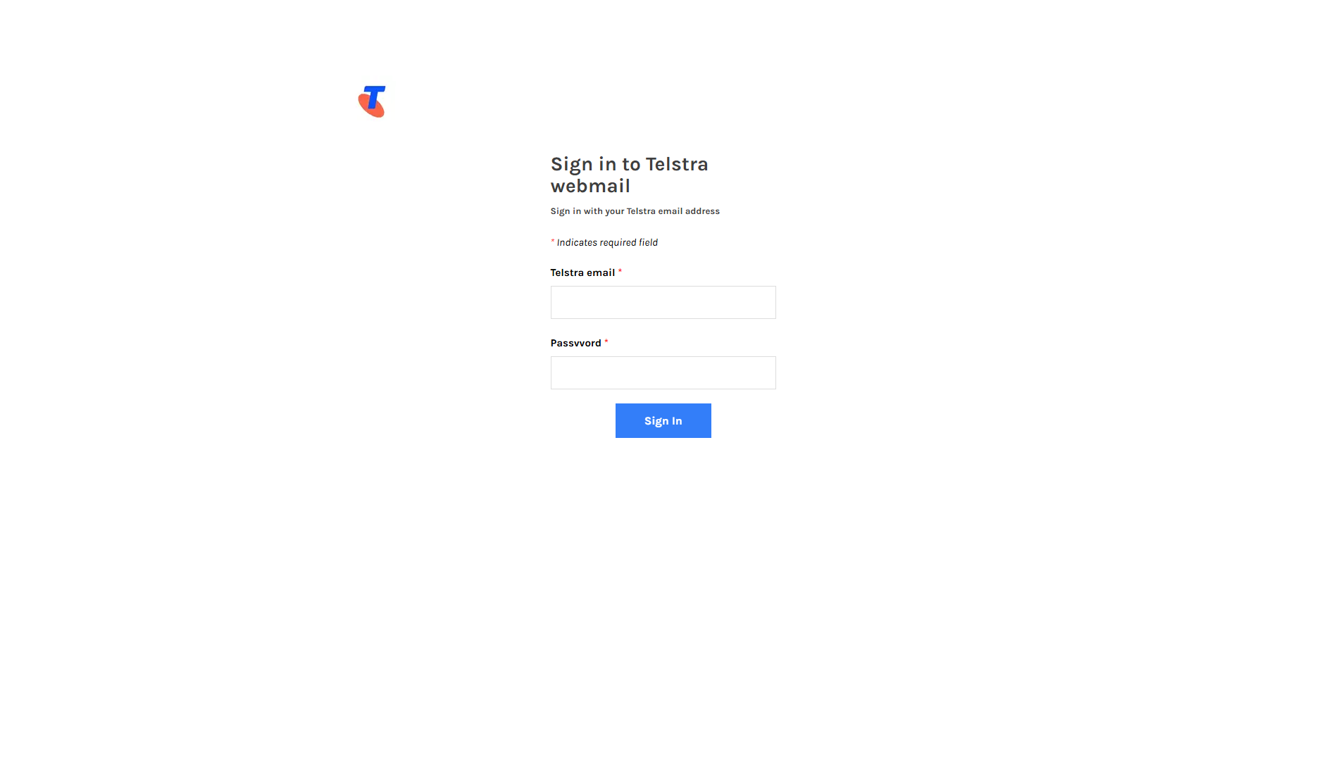 Stored capture of xxxxtelstra.weebly.com