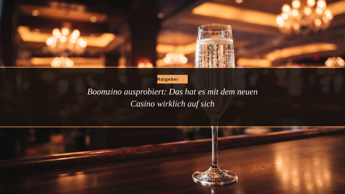 Boomzino ausprobiert: Das hat es mit dem neuen Casino wirklich auf sich