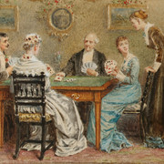George Goodwin Kilburne A good hand