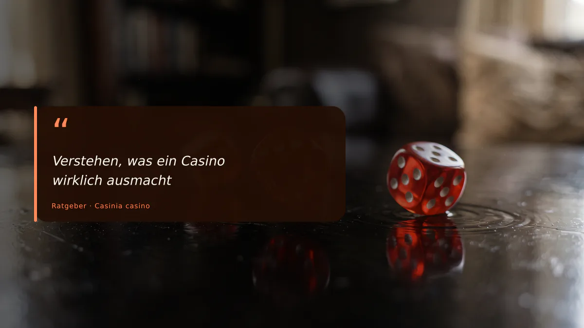 Verstehen, was ein Casino wirklich ausmacht