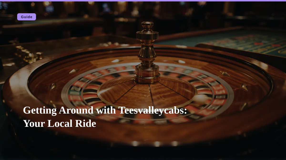 Getting Around with Teesvalleycabs: Your Local Ride
