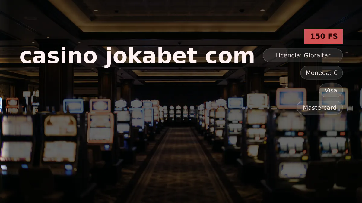 casino jokabet com — bono de bienvenida 100% hasta 500€ + 150 FS, pagos: Visa, Mastercard, Skrill, Neteller, Boleto