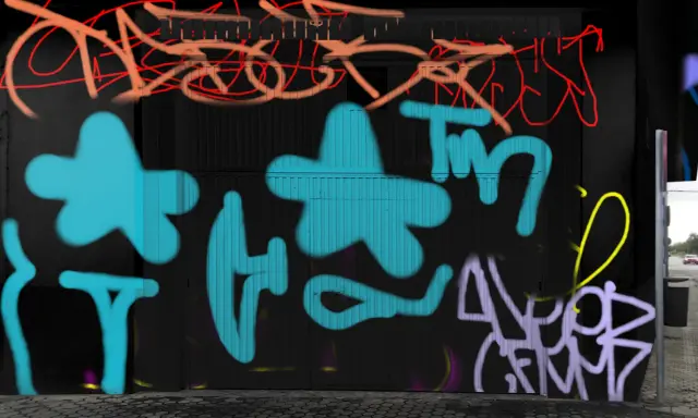 Graffiti artwork by ACE