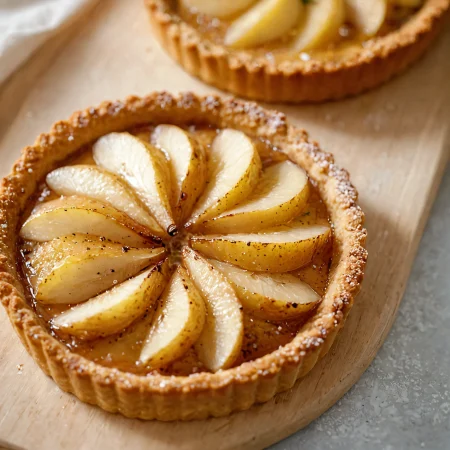 Pear Tart with Browned Butter Recipe
