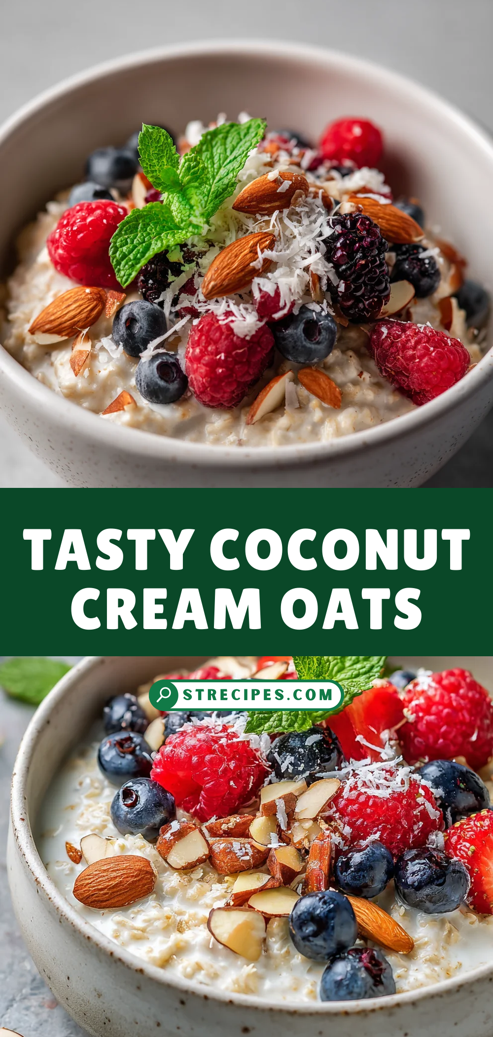 Tasty Coconut Cream Oats — homemade Tasty Coconut Cream recipe