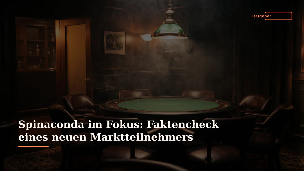 Spinaconda im Fokus: Faktencheck eines neuen Marktteilnehmers