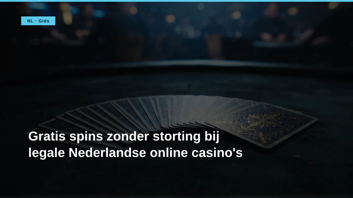 Gratis spins zonder storting bij legale Nederlandse online casino's