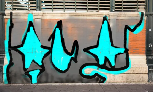 Graffiti artwork by ACE