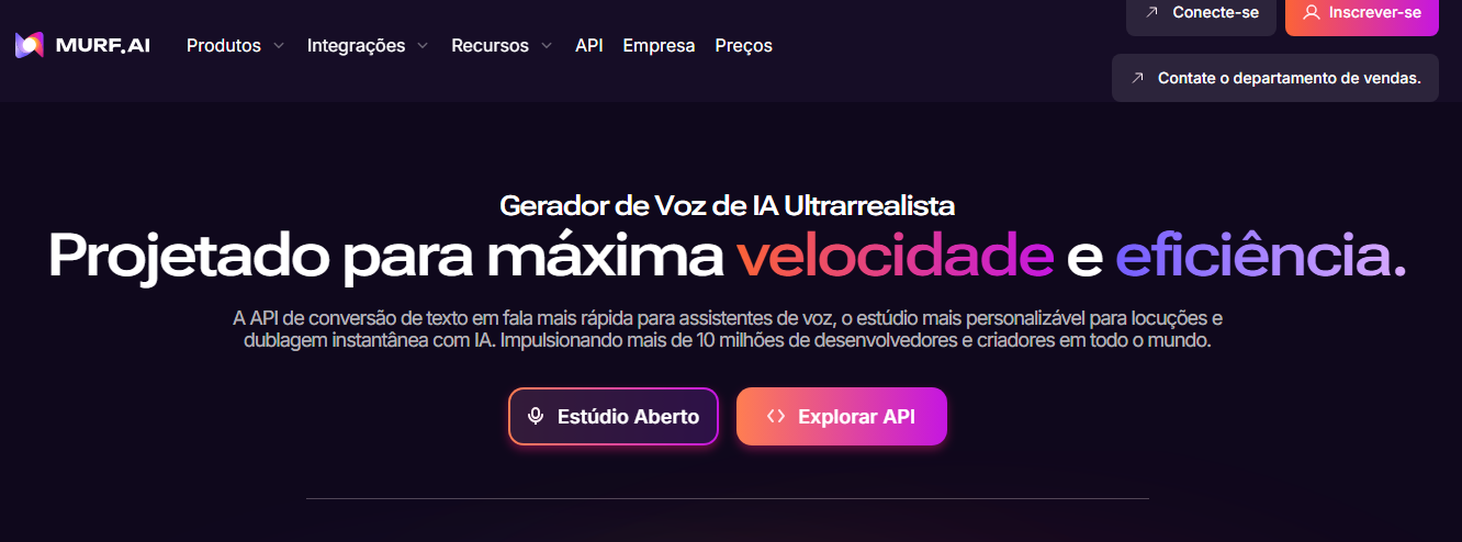Murf AI e Suas Funções de Criação de Voz realista