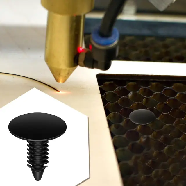 Close-up of aluminum honeycomb structure and magnetic holders - 50 Honeycomb Engraver Accessories review