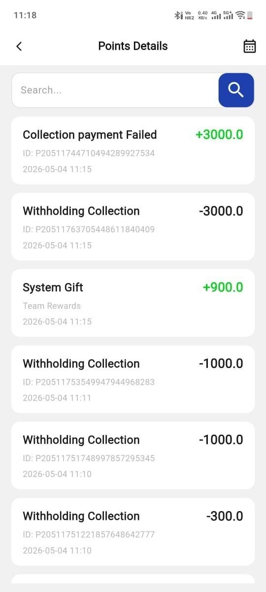 Points details