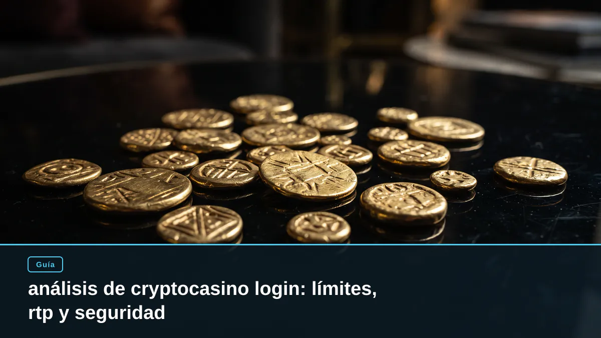 análisis de cryptocasino login: límites, rtp y seguridad