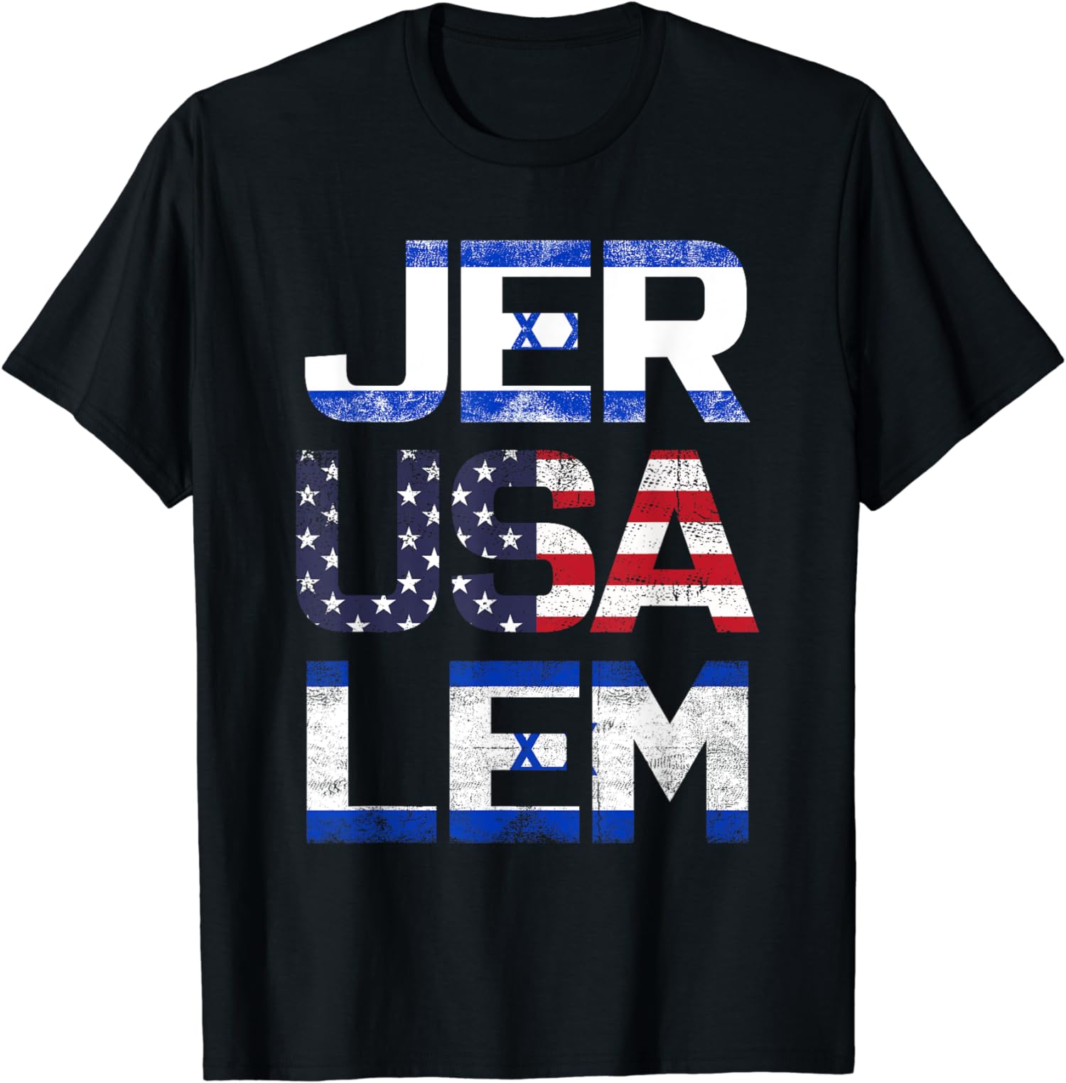 JerUSAlem Israel Unisex T-Shirt