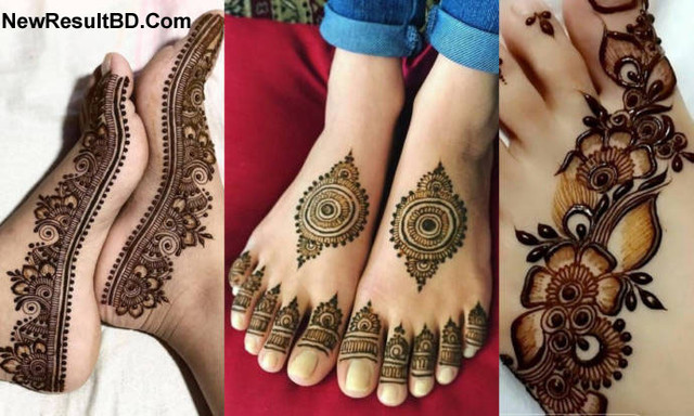 Leg's Mehedi Design