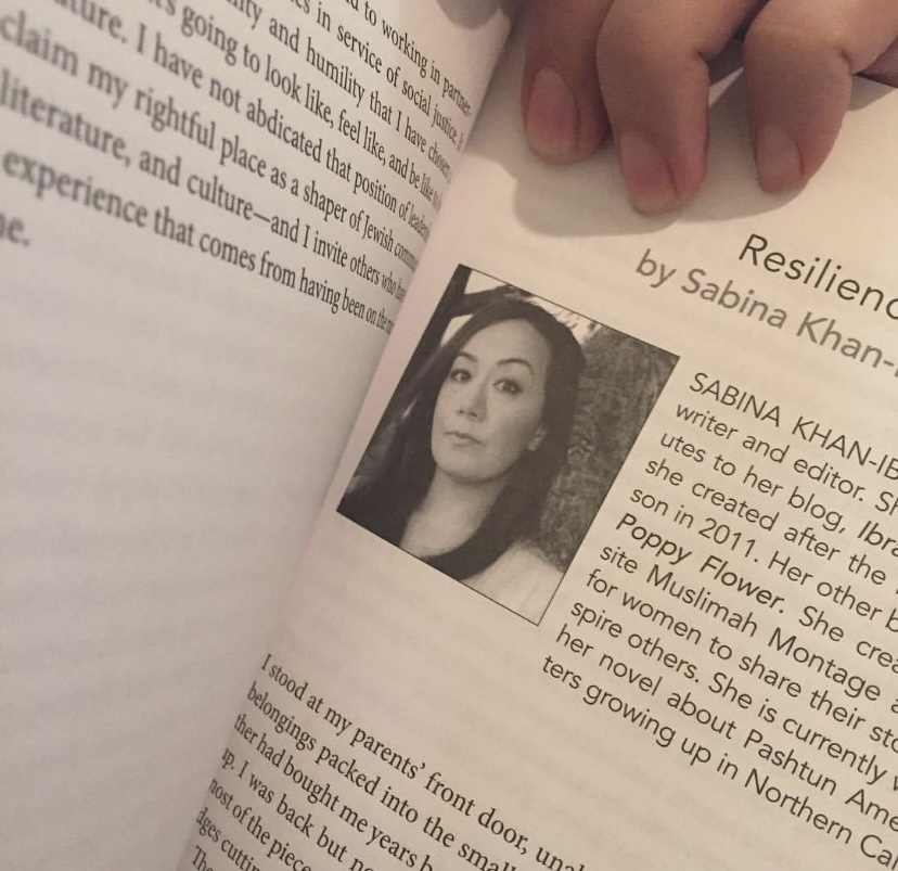 Sabina Khan-Ibarra — Resilience, anthology publication