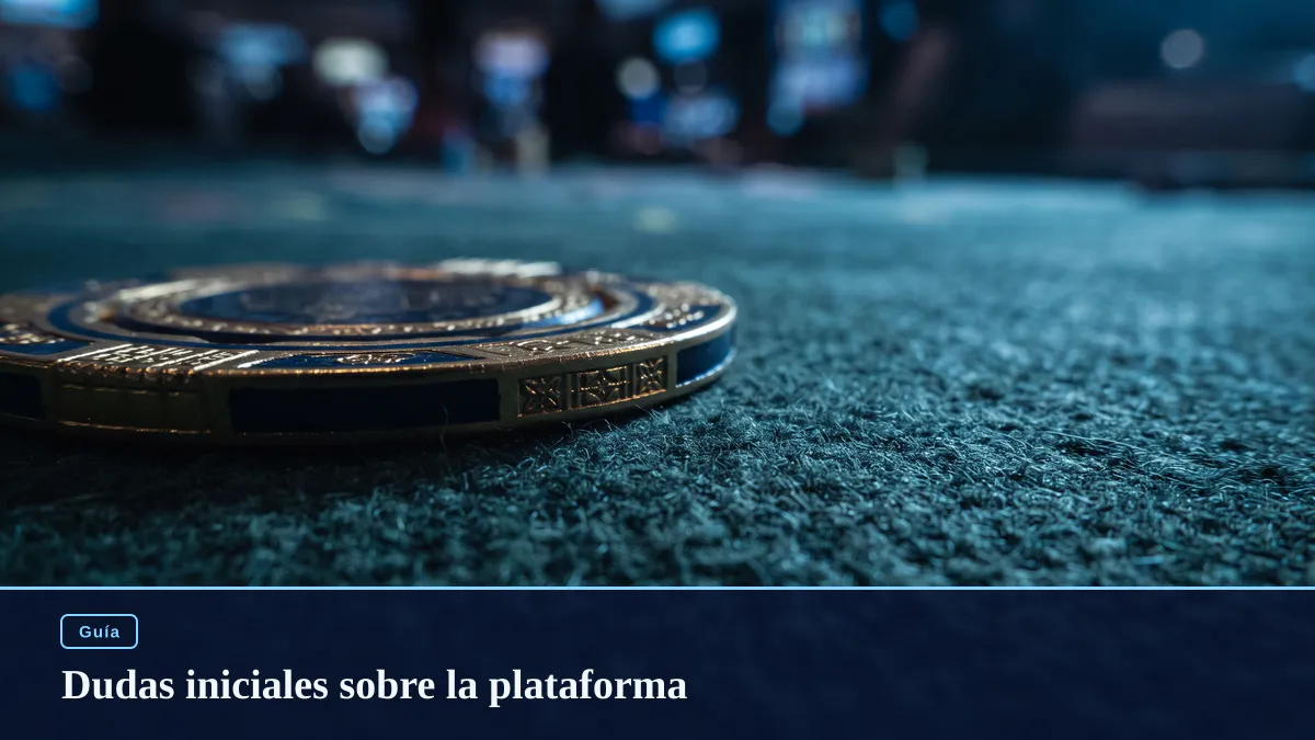 Dudas iniciales sobre la plataforma