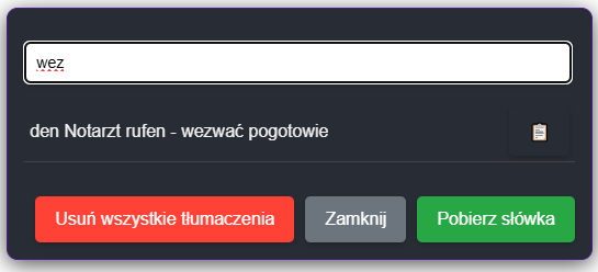 Przykładowy zrzut ekranu