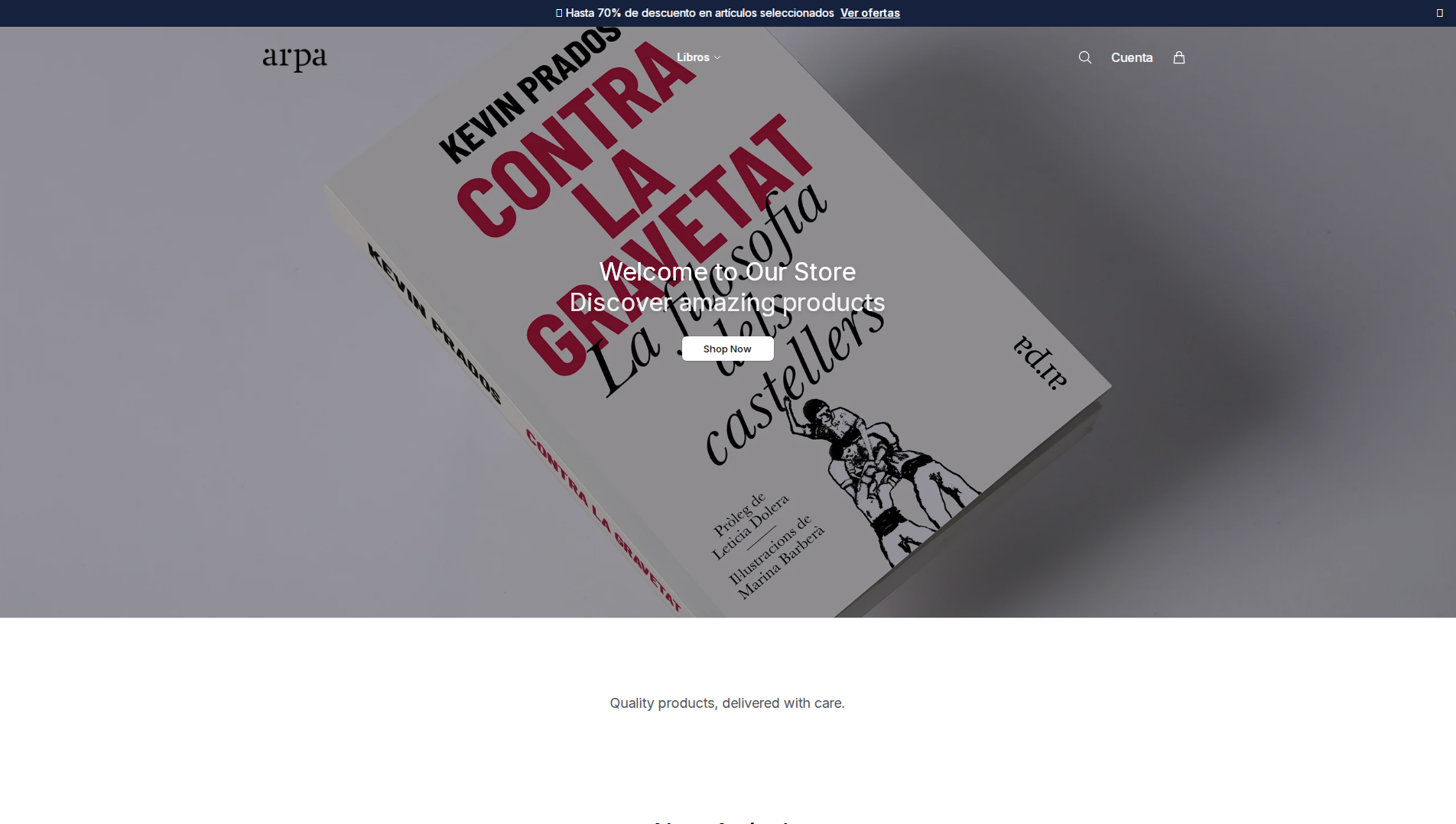 Stored capture of arpaeditoresbooks.shop