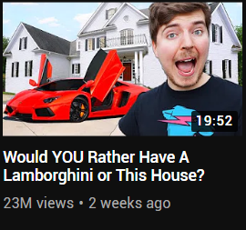 MrBeast Thumbnail
