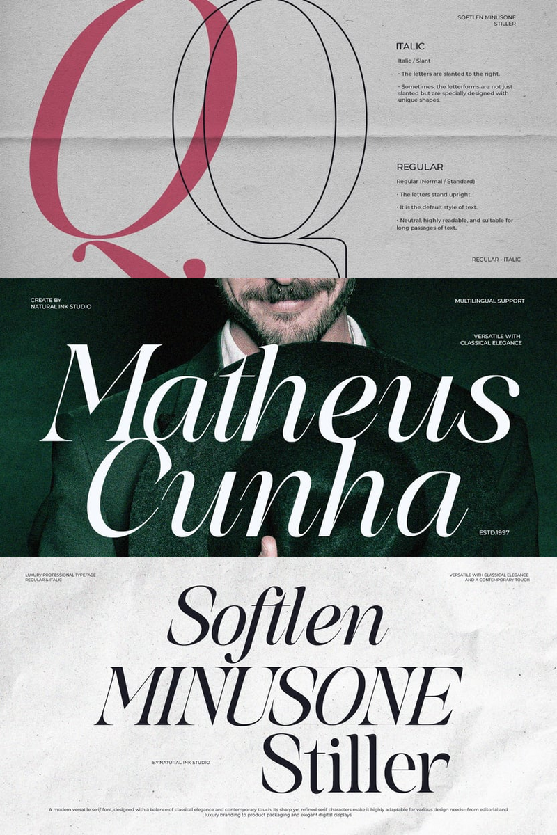 No More Snoozefest Sans-Serifs: Why Softlen Minusone Stiller is the Edgy-Rebellious Typeface Web Designers Need to Smash Brand Norms and Electrify Editorial Layouts, From Bold Zine Headers to Punchy Feature Kicker-Lines.