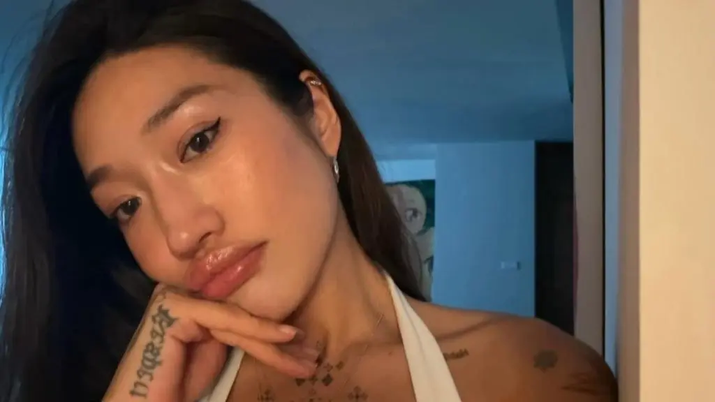 Peggy Gou's Cleavage Tattoos Steal the Show
