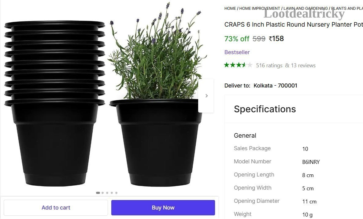   plant Container Set – Just ₹158 | Huge Savings Offer