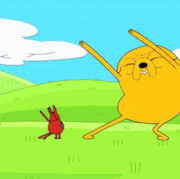 adventure time jake dancing2.gif