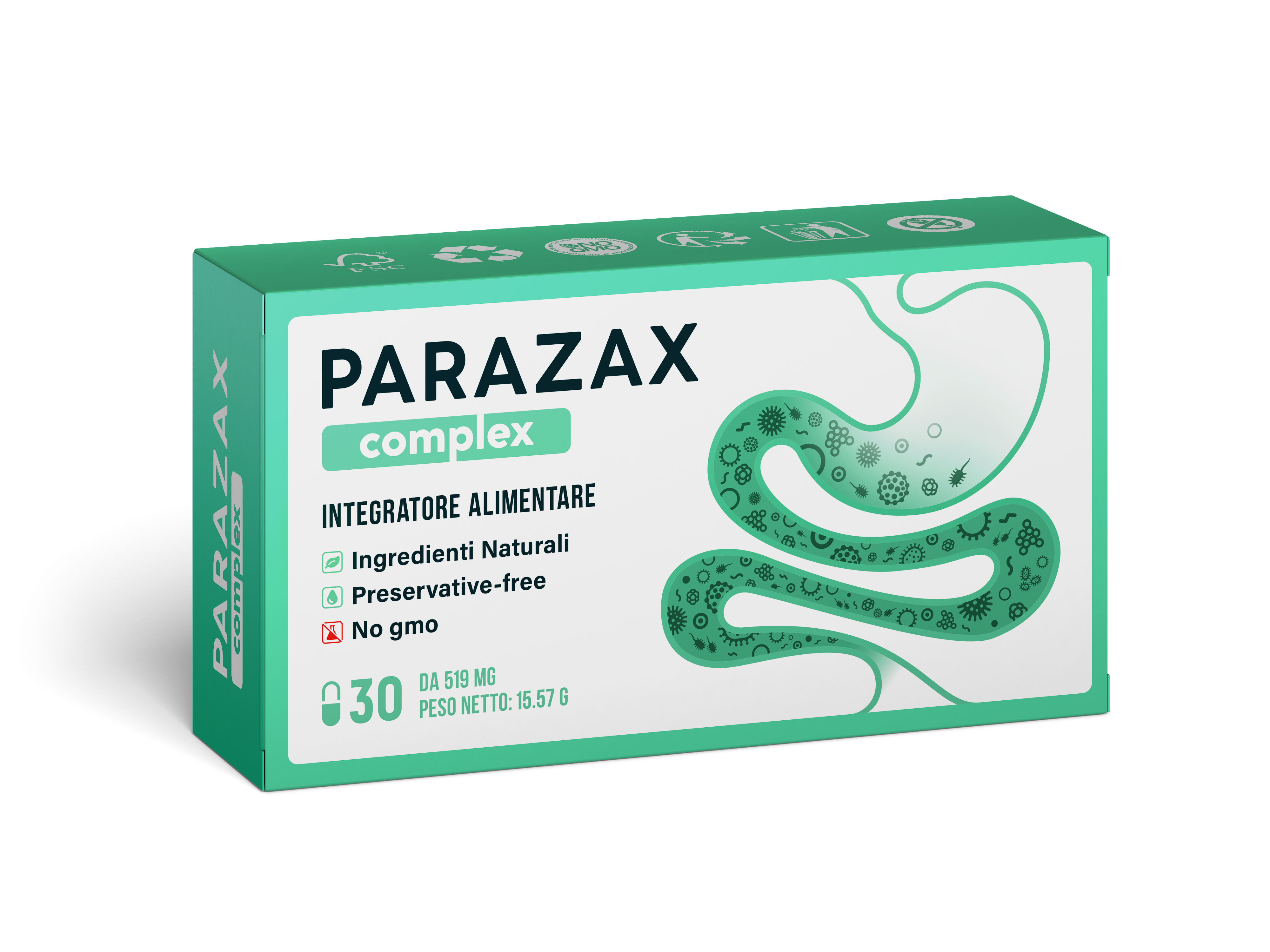 Parazax Complex — 4 estratti botanici naturali