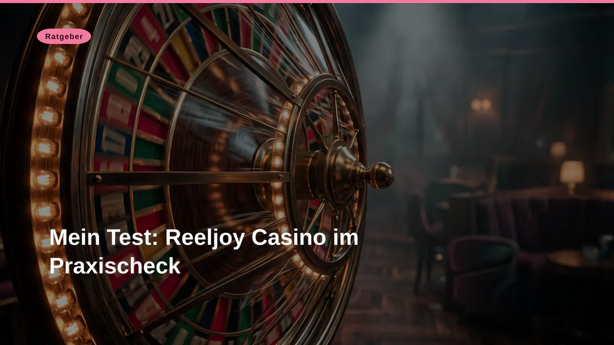 Mein Test: Reeljoy Casino im Praxischeck