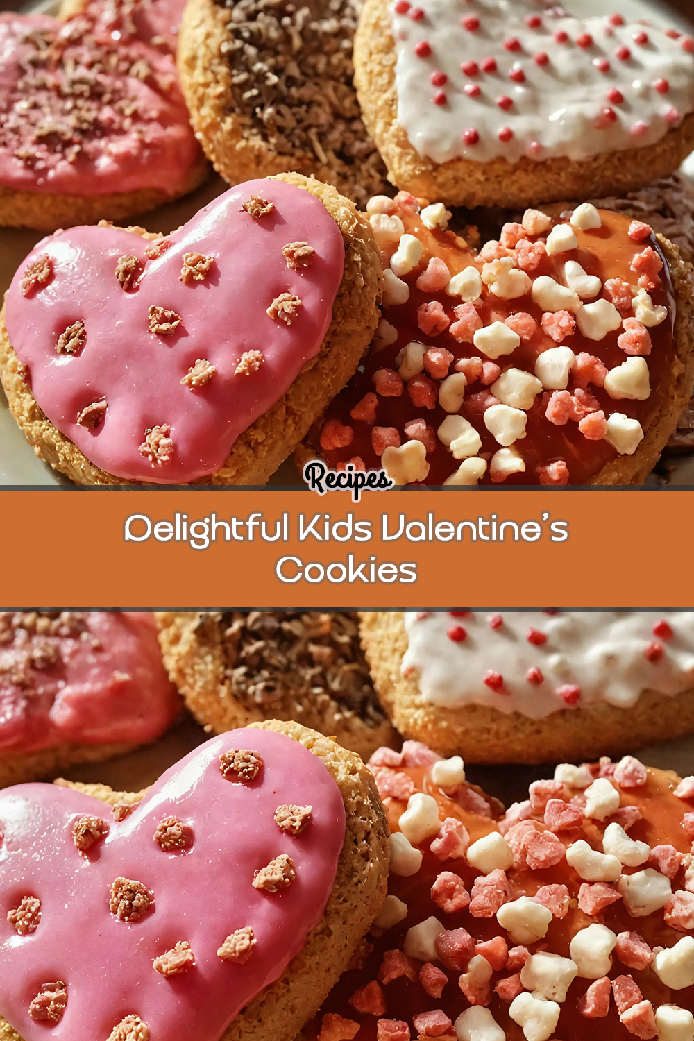 Delightful Kids Valentine's Cookies