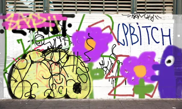 Graffiti artwork by Sumoe