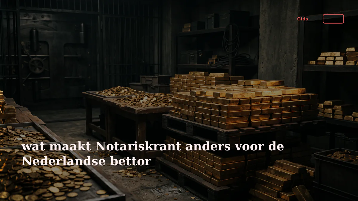 wat maakt Notariskrant anders voor de Nederlandse bettor