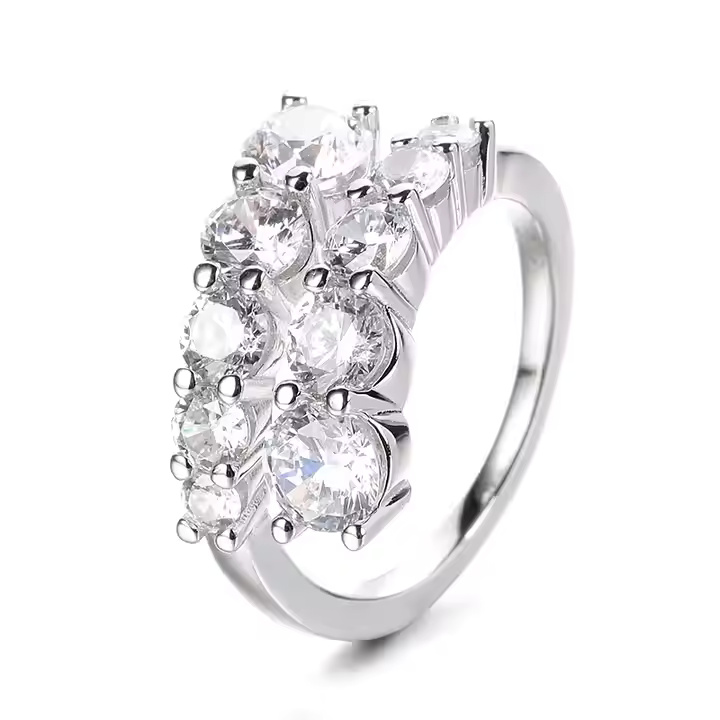 Multi-Stone Cluster Ring