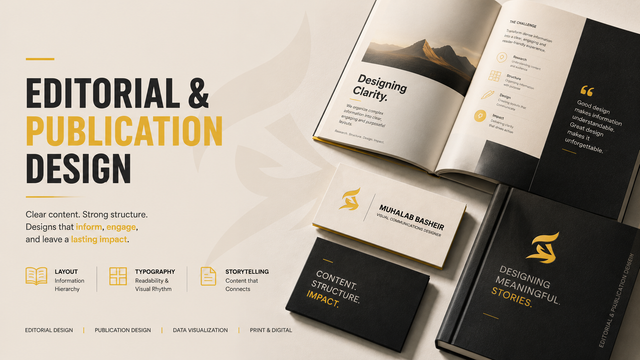 Editorial & Publication Design — project cover