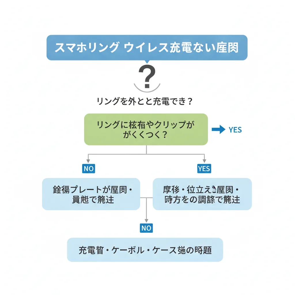 【iPhone】100均スマホリングでワイヤレス充電できない原因と解決策3つ – 画像4