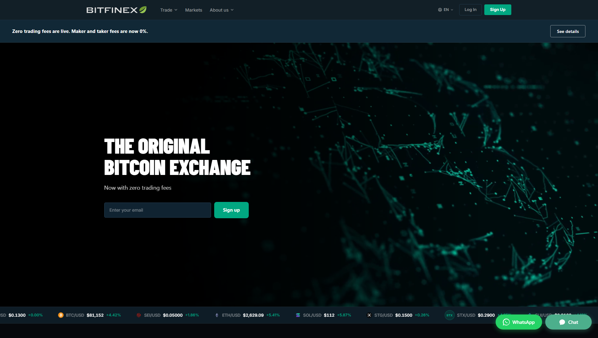 Stored capture of eu-bitfinex.com