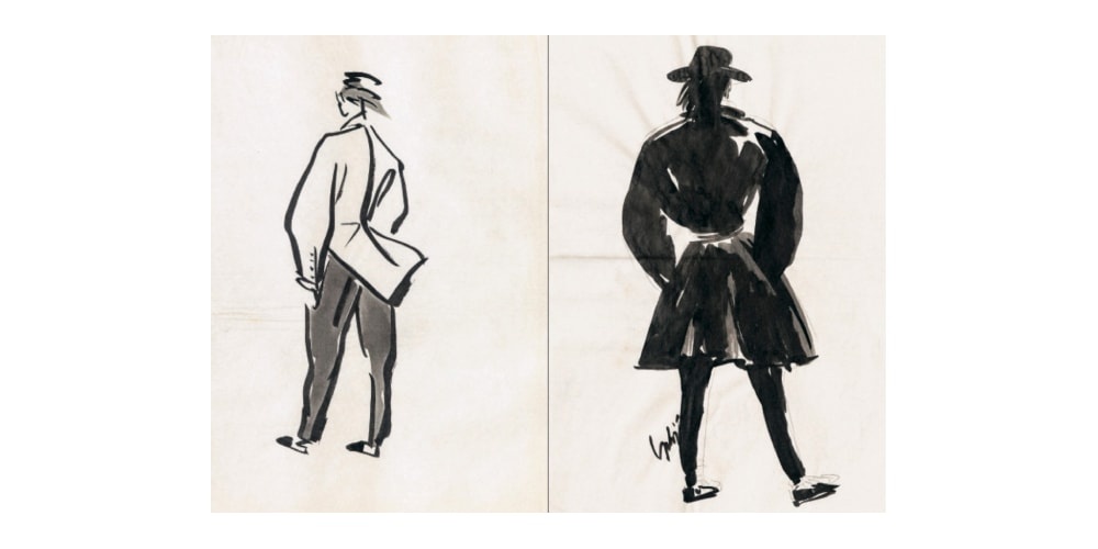 Yohji Yamamoto ujawnia swoje szkice w premierowej książce „Drawings” od Thames & Hudson