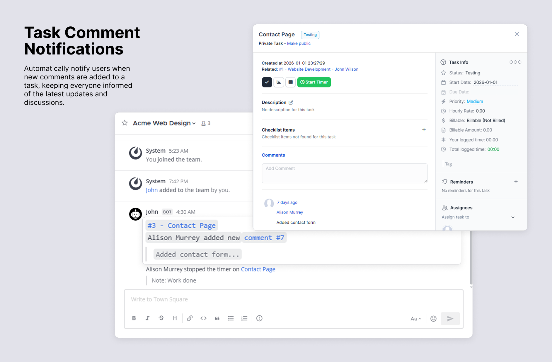Mattermost Notifications Module for Perfex CRM